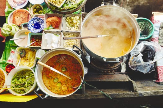 Cuisine on the boat -  Bangkok, Thailand