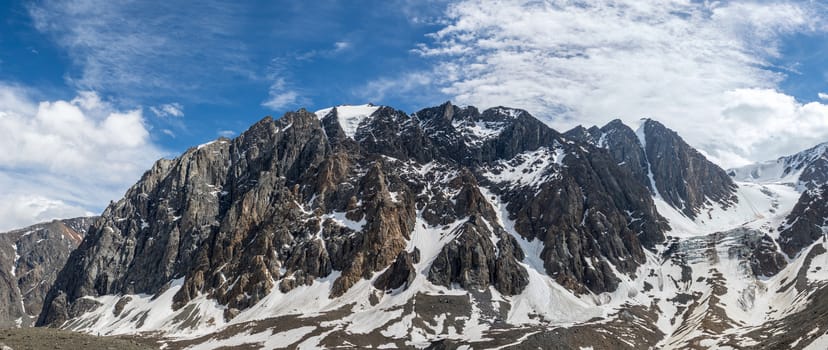 Beautiful view of a mountains landscape in Western Siberia, Altai mountains