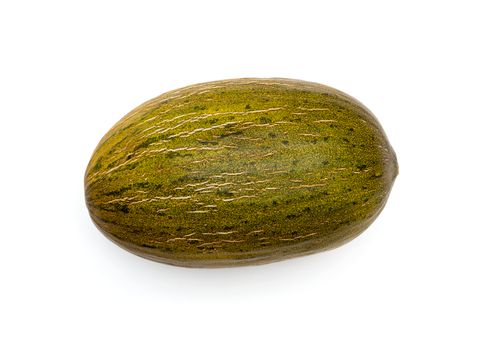 melon on a white background