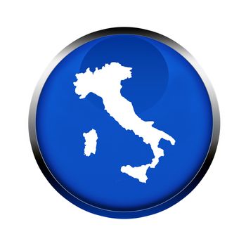 Italy map button in the colors of the European Union.