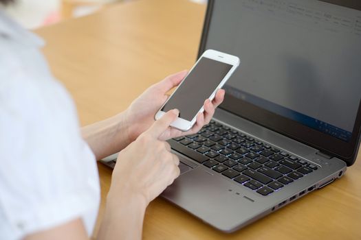 smart phone and computer