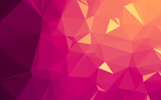 Abstract low poly background, geometry triangle, mosaic pastel color background