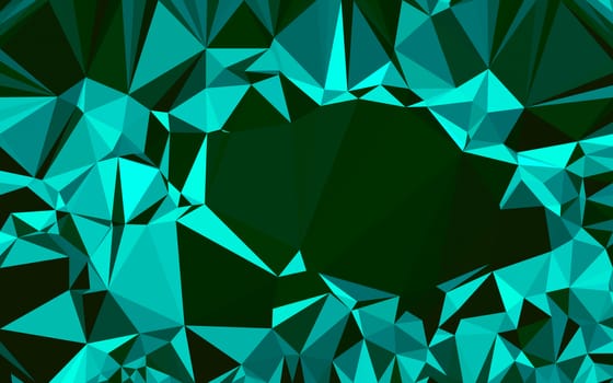 Abstract low poly background, geometry triangle, mosaic pastel color background