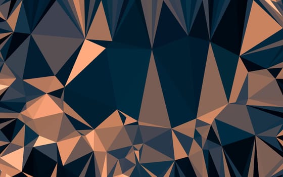 Abstract low poly background, geometry triangle, mosaic pastel color background