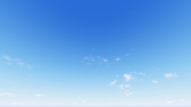 Cloudy blue sky abstract background, blue sky background with tiny clouds, 3d rendering

