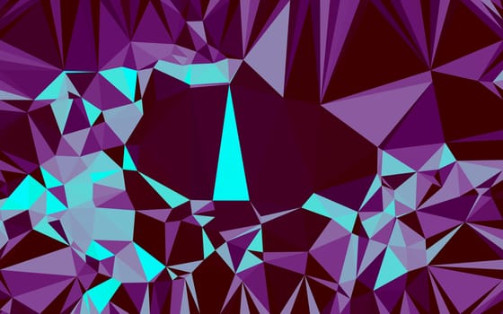 Abstract low poly background, geometry triangle, mosaic pastel color background