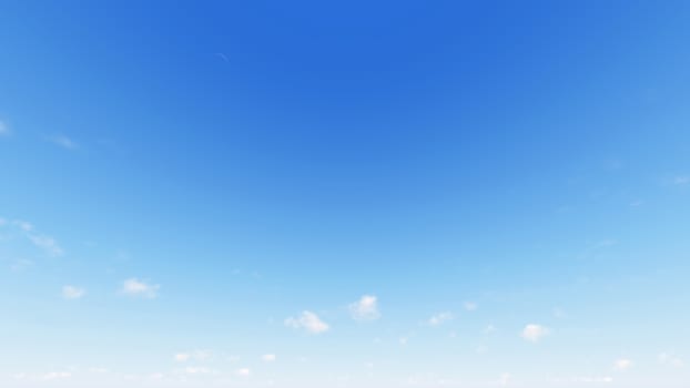 Cloudy blue sky abstract background, blue sky background with tiny clouds, 3d rendering

