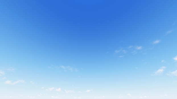 Cloudy blue sky abstract background, blue sky background with tiny clouds, 3d rendering

