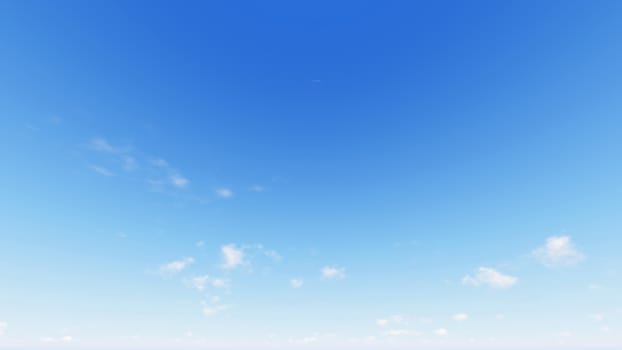 Cloudy blue sky abstract background, blue sky background with tiny clouds, 3d rendering

