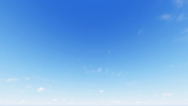 Cloudy blue sky abstract background, blue sky background with tiny clouds, 3d rendering

