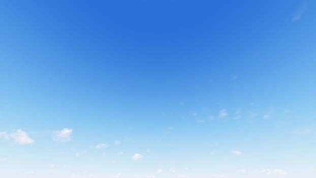 Cloudy blue sky abstract background, blue sky background with tiny clouds, 3d rendering

