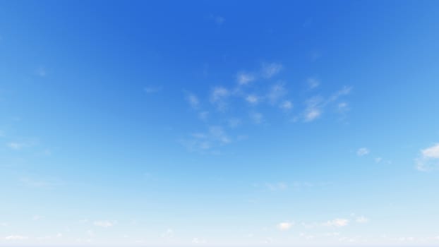 Cloudy blue sky abstract background, blue sky background with tiny clouds, 3d rendering

