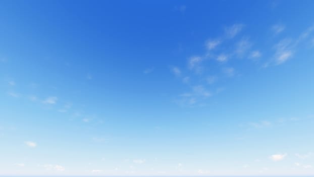 Cloudy blue sky abstract background, blue sky background with tiny clouds, 3d rendering

