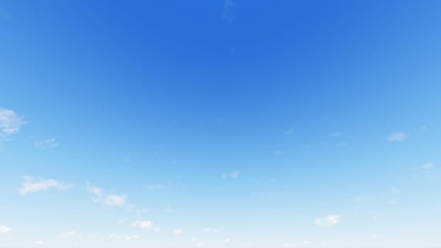 Cloudy blue sky abstract background, blue sky background with tiny clouds, 3d rendering

