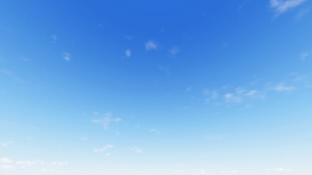 Cloudy blue sky abstract background, blue sky background with tiny clouds, 3d rendering

