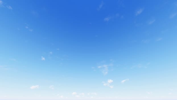 Cloudy blue sky abstract background, blue sky background with tiny clouds, 3d rendering

