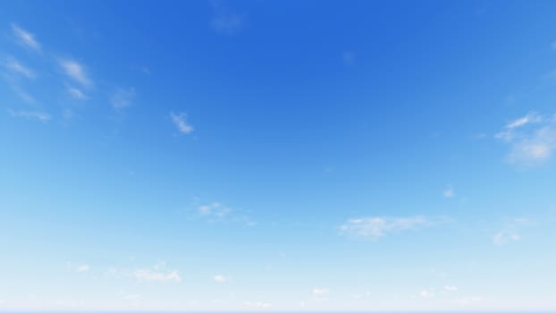 Cloudy blue sky abstract background, blue sky background with tiny clouds, 3d rendering

