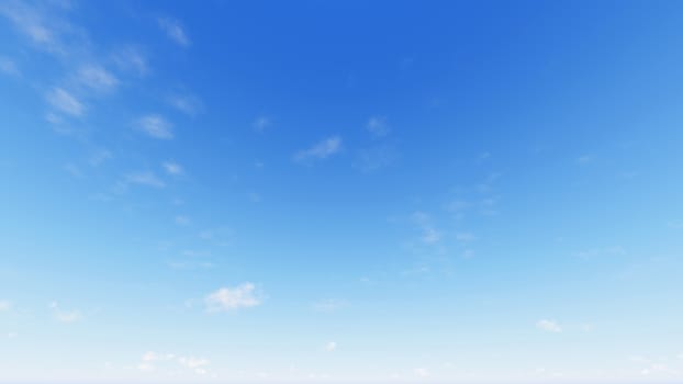 Cloudy blue sky abstract background, blue sky background with tiny clouds, 3d rendering

