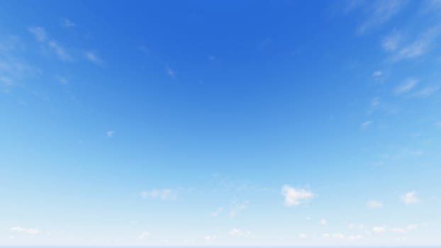 Cloudy blue sky abstract background, blue sky background with tiny clouds, 3d rendering

