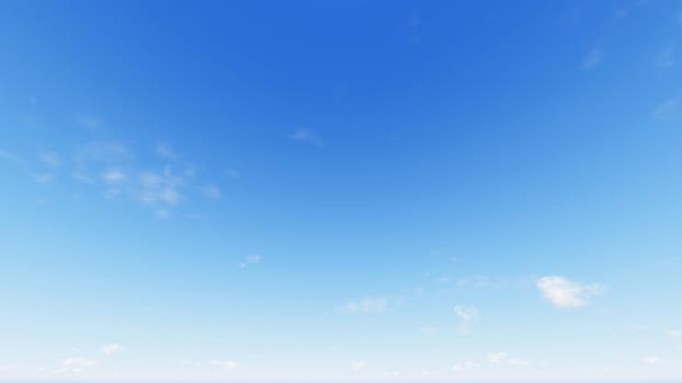 Cloudy blue sky abstract background, blue sky background with tiny clouds, 3d rendering

