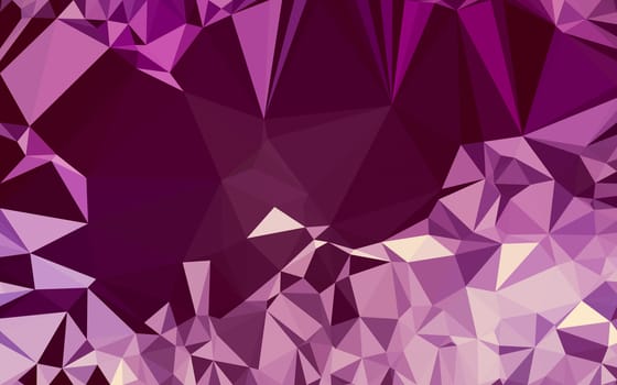 Abstract low poly background, geometry triangle, mosaic pastel color background