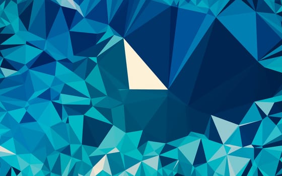 Abstract low poly background, geometry triangle, mosaic pastel color background