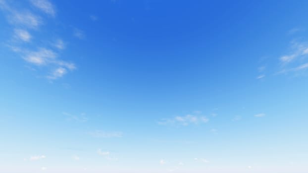 Cloudy blue sky abstract background, blue sky background with tiny clouds, 3d rendering

