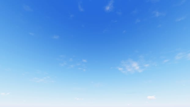 Cloudy blue sky abstract background, blue sky background with tiny clouds, 3d rendering

