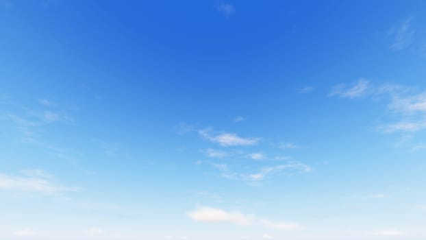 Cloudy blue sky abstract background, blue sky background with tiny clouds, 3d rendering

