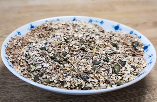 Bowl of different type of seeds