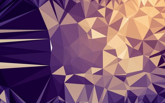 Abstract low poly background, geometry triangle, mosaic pastel color background