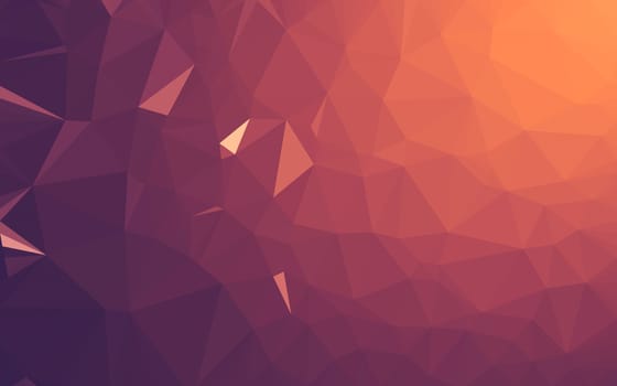 Abstract low poly background, geometry triangle, mosaic pastel color background