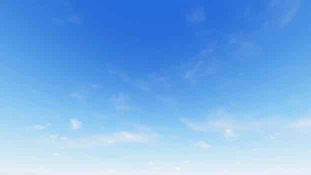 Cloudy blue sky abstract background, blue sky background with tiny clouds, 3d rendering

