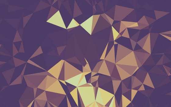 Abstract low poly background, geometry triangle, mosaic pastel color background