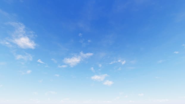 Cloudy blue sky abstract background, blue sky background with tiny clouds, 3d rendering

