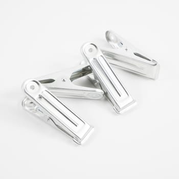 The retro aluminum clips (paper bender clip stationery).