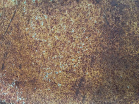 Old and rusty steel plate for abstract grunge background