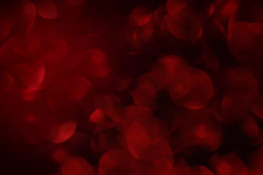 Romantic red bokeh abstract valentine background