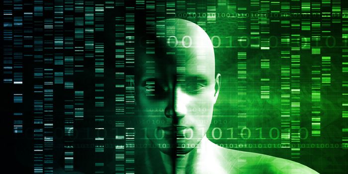 Scientific Research and Genetic DNA Science Concept