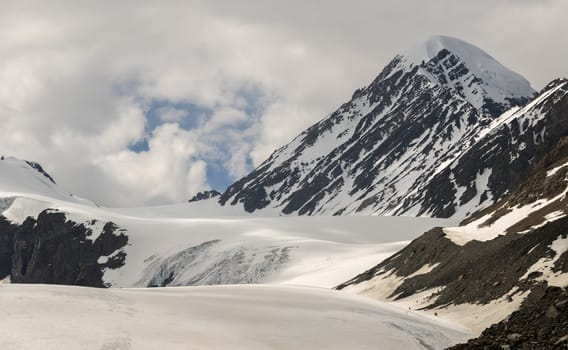 Beautiful view of a mountains landscape in Western Siberia, Altai mountains