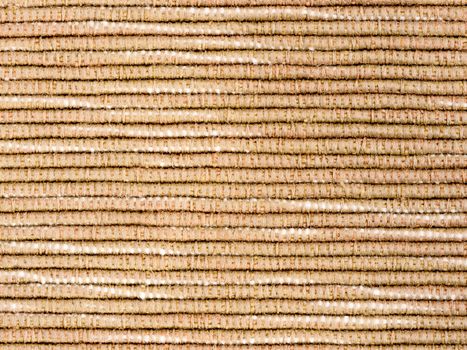 Natural cotton fabric weaving close up as background texture