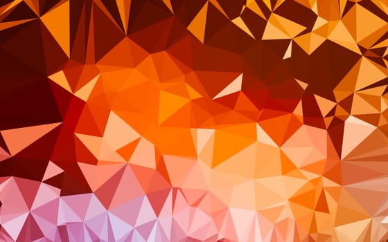 Abstract low poly background, geometry triangle, mosaic pastel color background