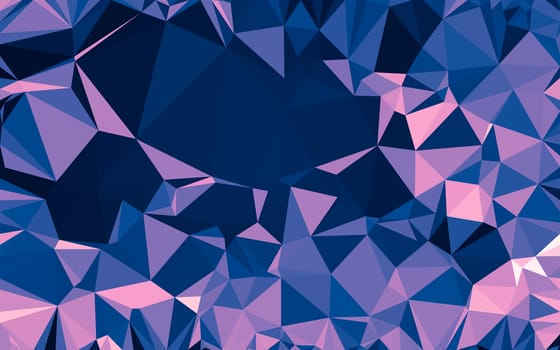 Abstract low poly background, geometry triangle, mosaic pastel color background