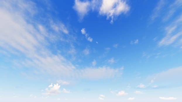 Cloudy blue sky abstract background, blue sky background with tiny clouds, 3d rendering

