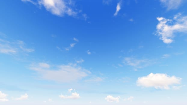 Cloudy blue sky abstract background, blue sky background with tiny clouds, 3d rendering

