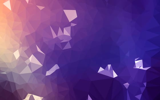 Abstract low poly background, geometry triangle, mosaic pastel color background