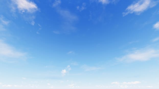 Cloudy blue sky abstract background, blue sky background with tiny clouds, 3d rendering

