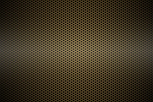 gold metallic mesh background texture.