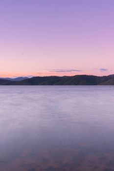 Lake Wivenhoe in Queensland during the day. Apart of Wivenhoe Dam.