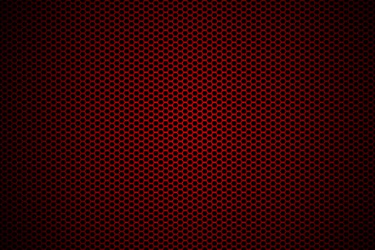 red metallic mesh background texture.